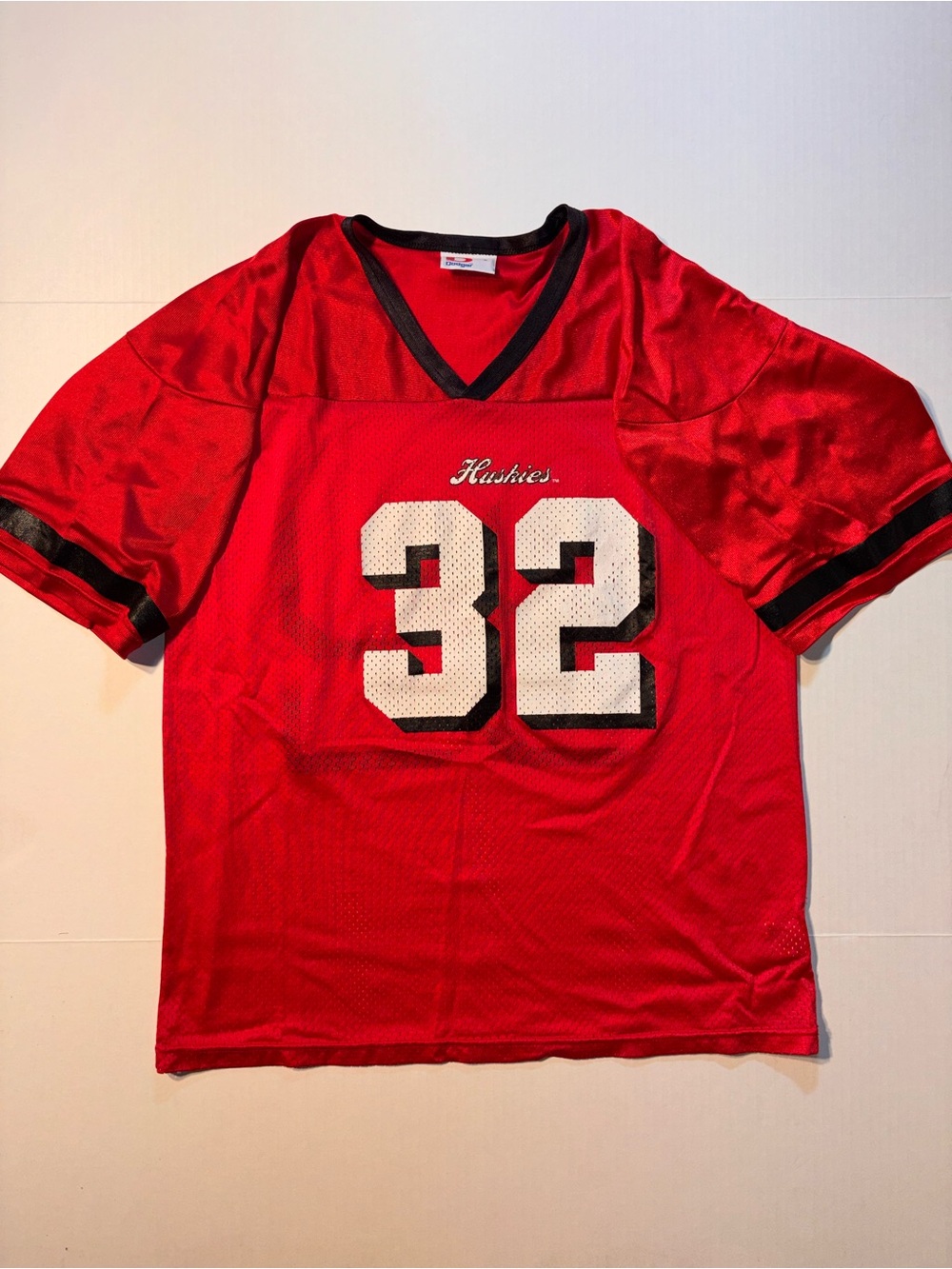 Vtg Dodger Sport Northern Illinois University Huskies 90s NCAA Football Jersey L